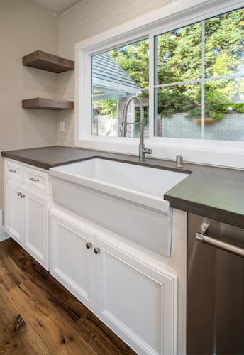 granite bay home remodel - kitchen window
