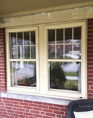 Wood Window Replacement Before