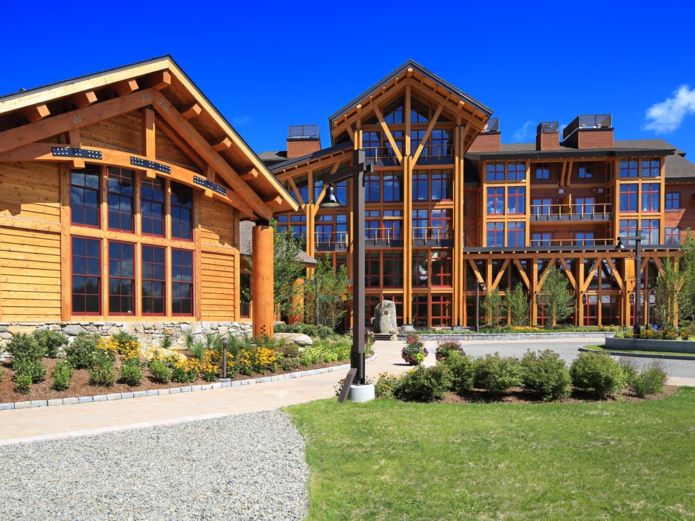 Spruce Peak resort complex in Stowe, Vermont