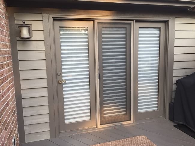 old 3 panel patio door replacement - columbus ohio