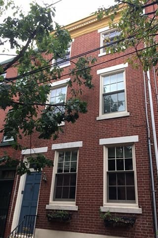Historic windows in Philadelphia