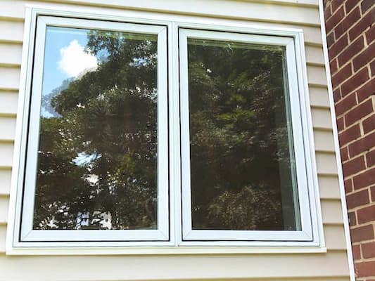 Kitchen Window - Pella Lifestyle Casement Wood - Outside View