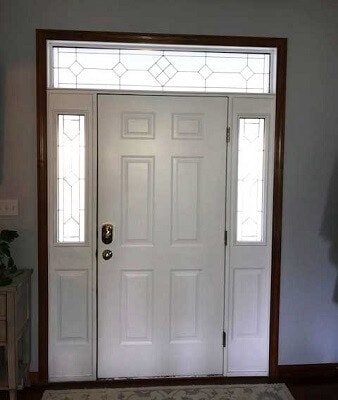 wood entry door replacement