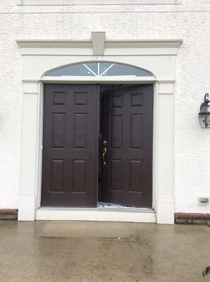old entry door