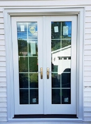 after image of columbus home with new patio doors
