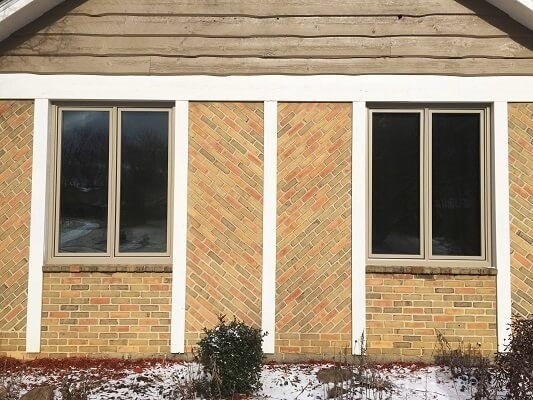 after- two casement wood windows