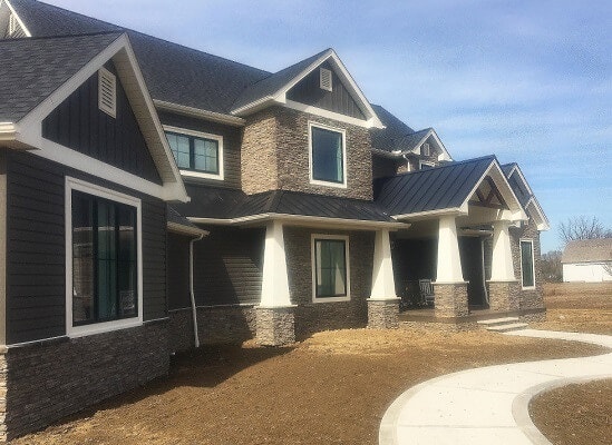 new construction home outside cleveland area