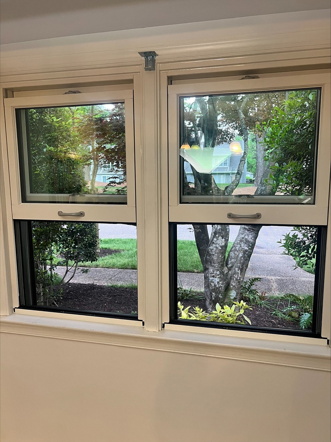 Single-hung windows on Williamsburg home