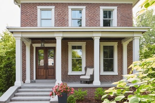 the best windows for a home with brick exterior