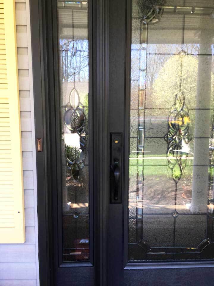 Entry Door Replacement with Matching Hardware