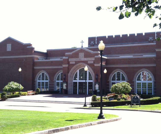 Exterior of Smith Center for the Arts at Providence College