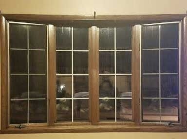 old wood bay window needing replacement