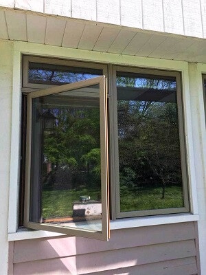 Wood casement window replacement
