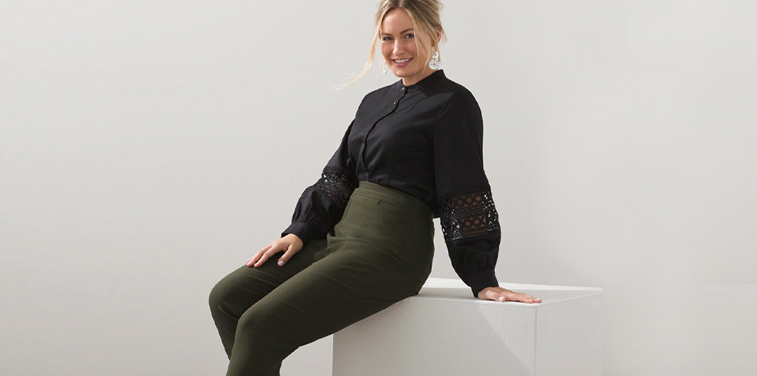 The Chico's Life - Pants for Curvy Women: Styling Brigitte Curvy Pants