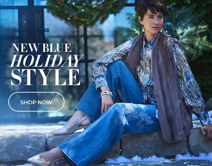 New blue holiday pieces