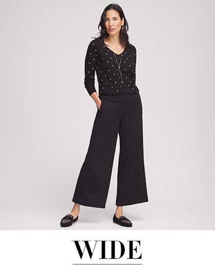 Wide leg pants