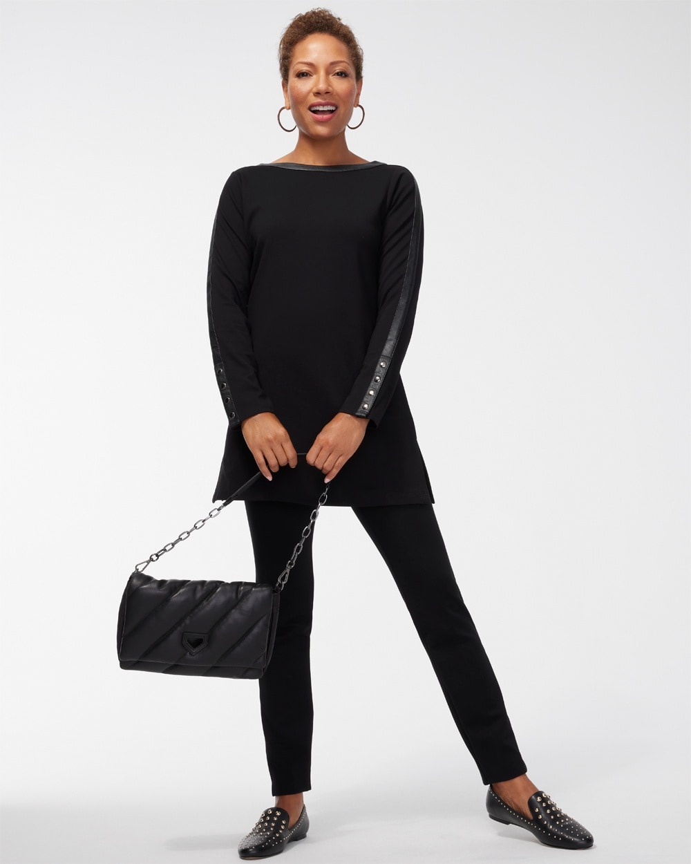 Chic Black Ponte Pants - Boutique Pants – Shop the Mint