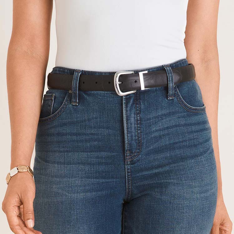 belts are great for cinching the waist