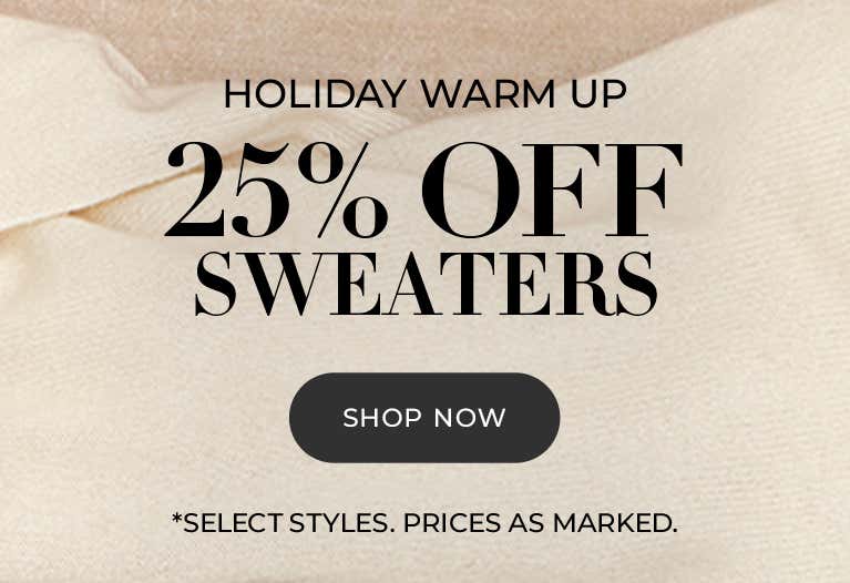 20% Off Select Styles.