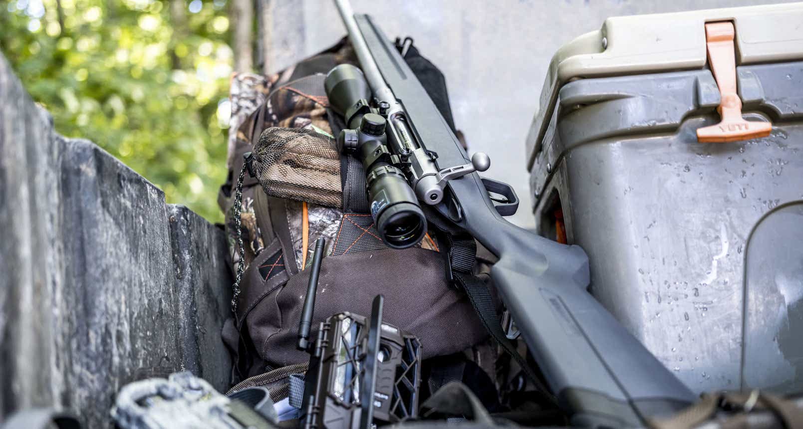 Hunting essential gear and equipment