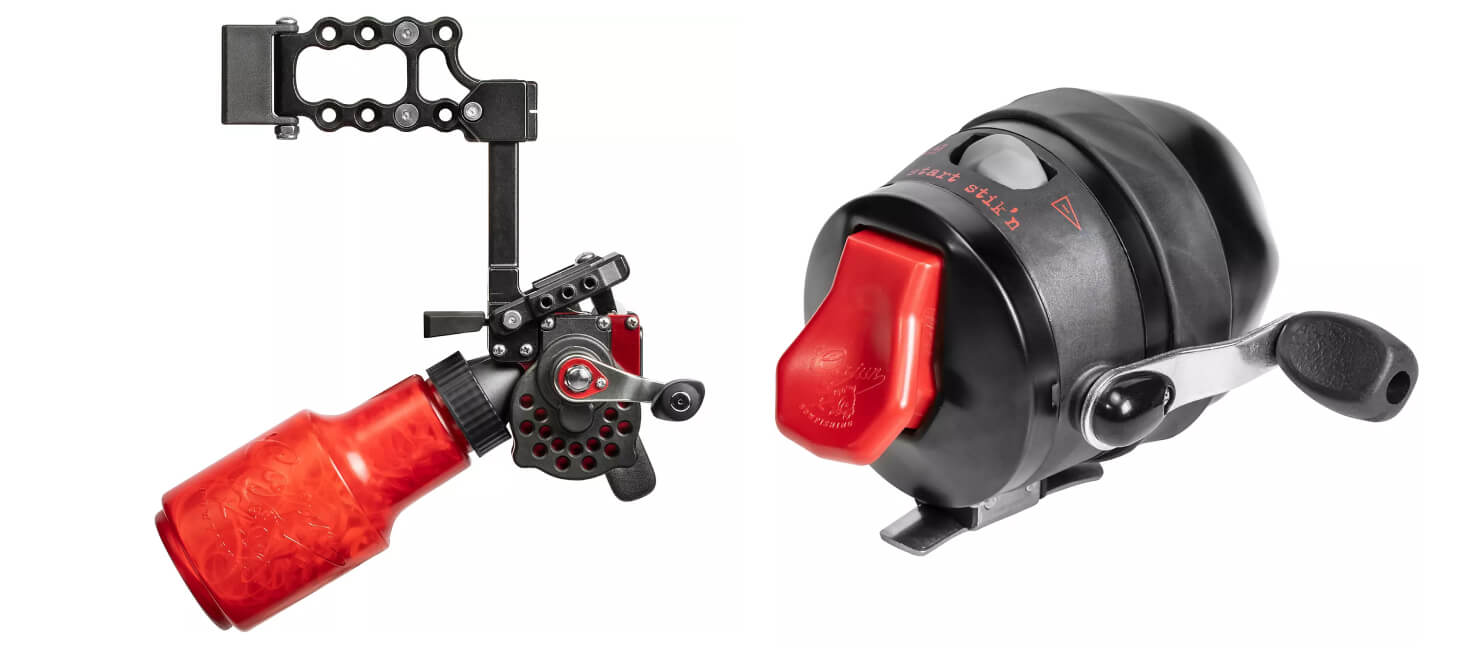 Bowfishing Reel Set Up With