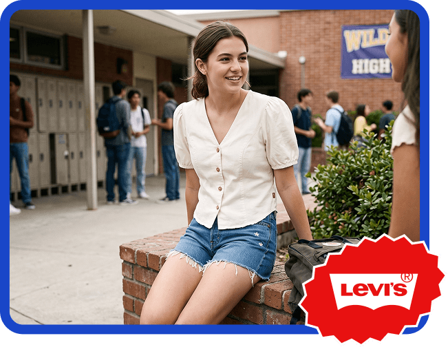 Explore Levi's back-to-school styles for young women.