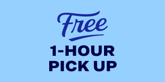 Free 1-Hour Pick Up on $25+ Orders*