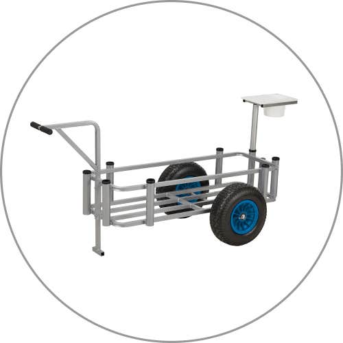 Fishing Carts + Wagons
