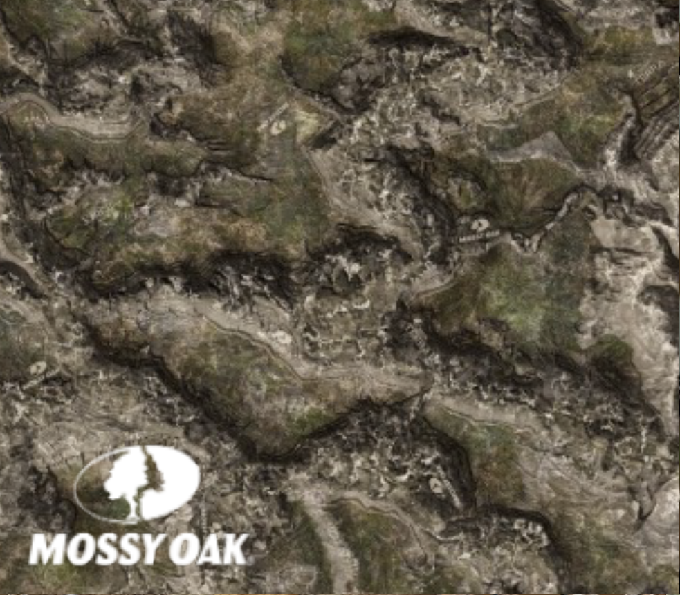 Mossy Oak Elements Terra Range - MOTERRARNG - ABSTRACT - Deer & Waterfowl - Wooded - Stand & Blind