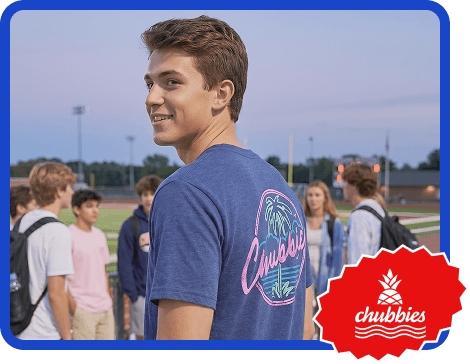 Explore Chubbies back-to-school styles for young men.