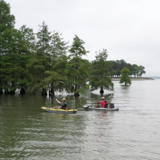 SEC Traditions: Kayaking the Cypress Swamps with Marty Smith