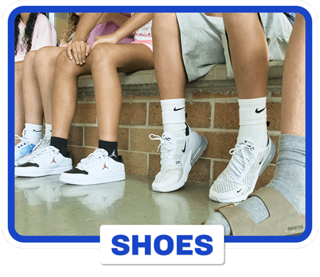 Shop boys' shoes for school.