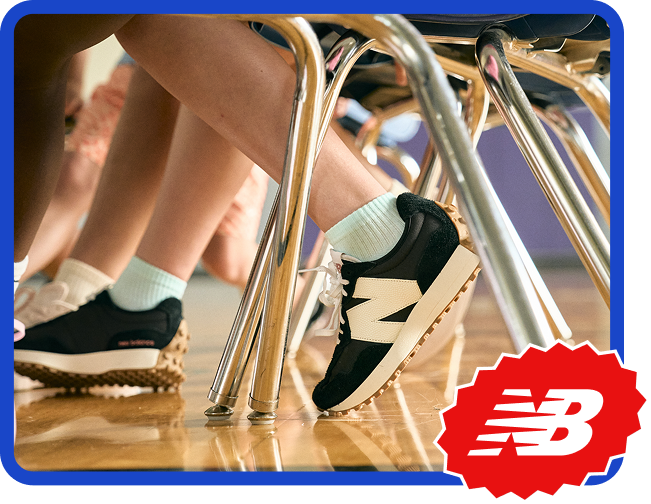 Explore New Balance sneakers for boys.