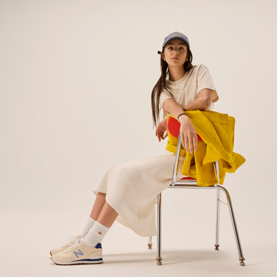 【New Balance】◆UNI Active Down Light Beige◆NBNPE41113◆ New Balance 327 WMNS Beige / Blue - Apr 2025 - WS327FTAB