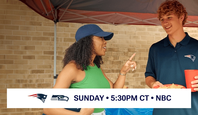 Ready, Set, Tailgate. Gear Up for the Big Game.