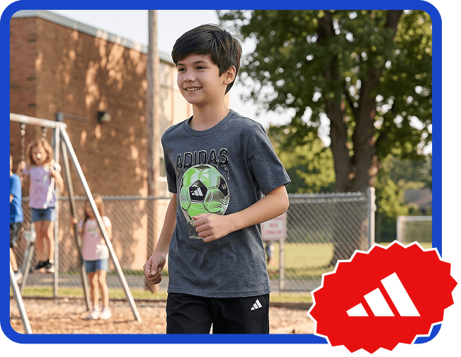 Explore adidas back-to-school styles for boys.