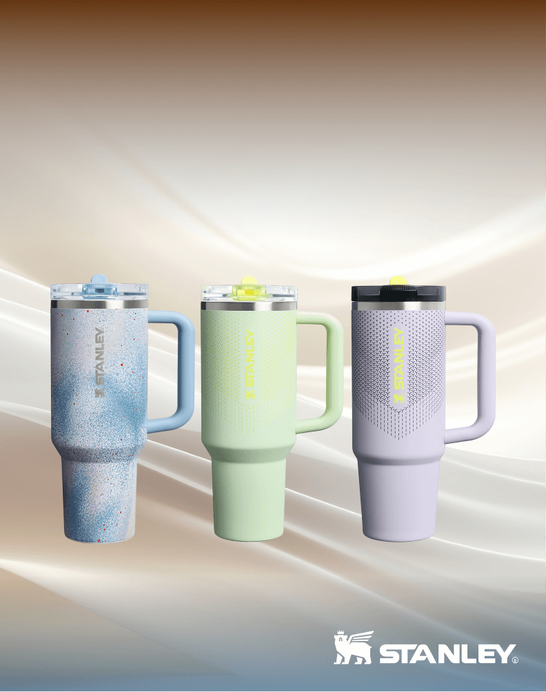 Stanley Color Drops: Techgrain. Four Ways to Brighten Your Sip.