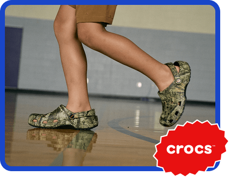 Shop Crocs shoes for back-to-school.