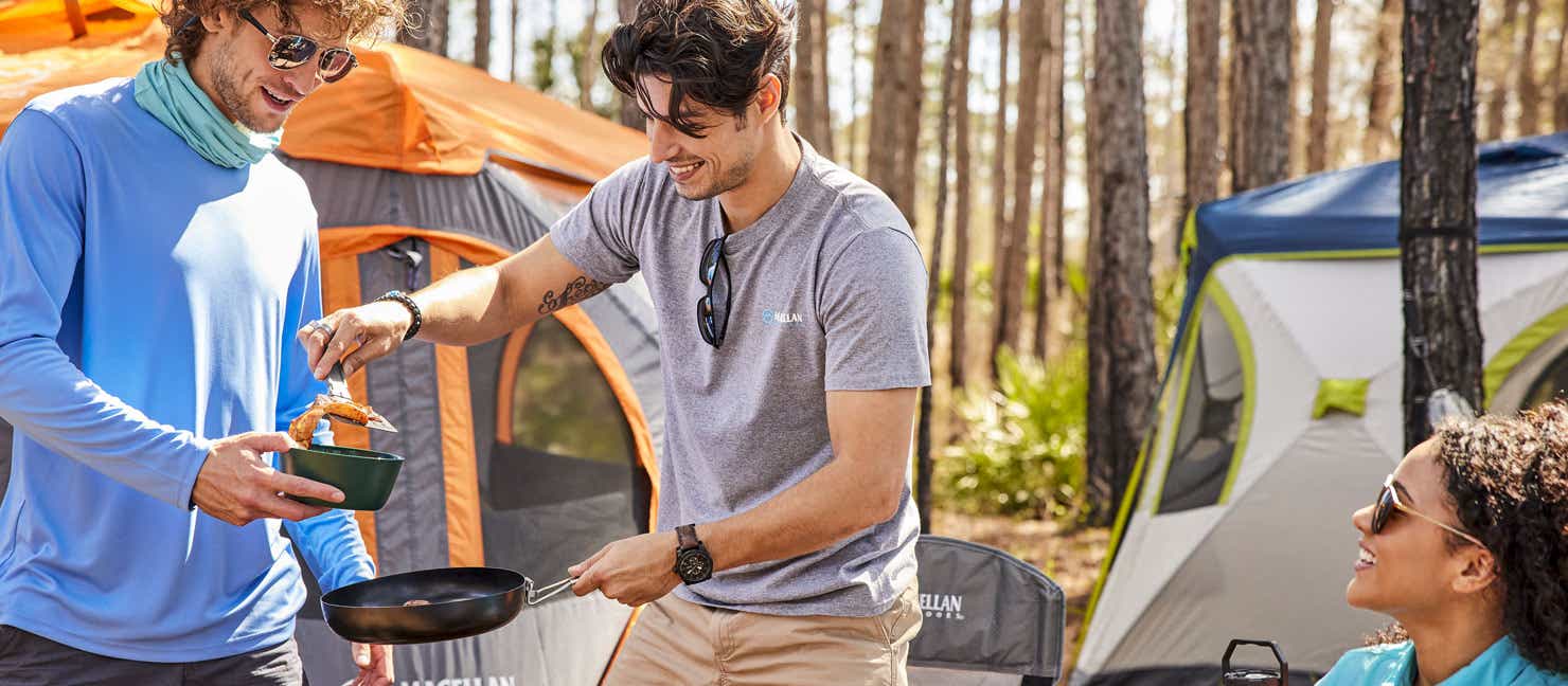 Camp cookware for cooking at your campsite