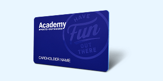 Academy Credit Card - 5% Off Every Day