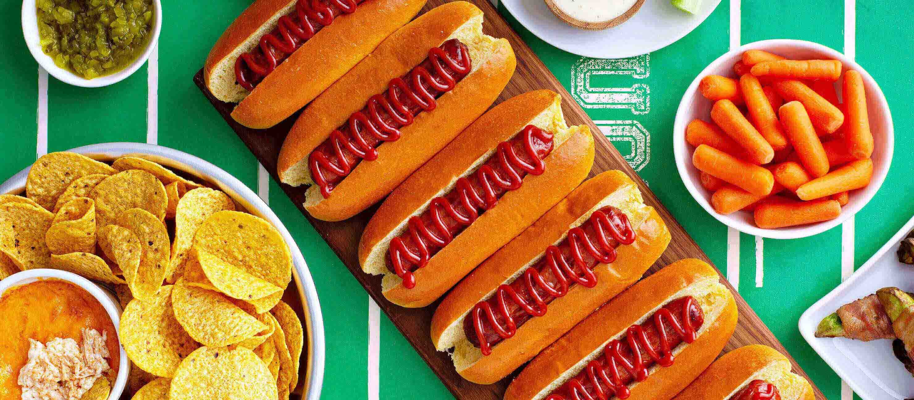 hot dogs for game day