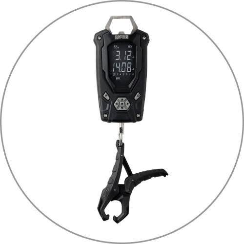 Fishing Scales, Grippers + Rulers