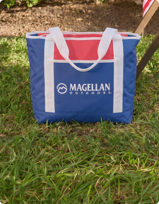 Magellan Outdoors 45-can Americana Tote.