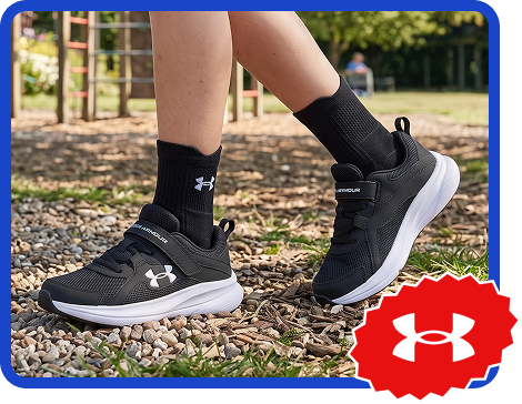 Shop Under Armour shoes for back-to-school.