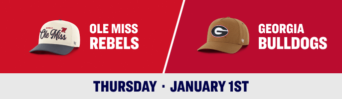Ole Miss Rebels versus Georgia Bulldogs.