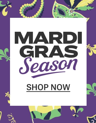Mardi Gras Season. Shop Now.