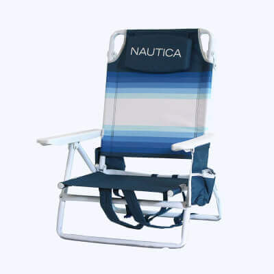 Nautica 5-Position Beach Chair