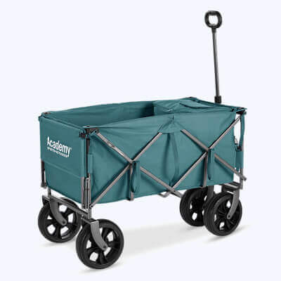 Academy Sports + Outdoors XL Folding Wagon with Tailgate and Strap