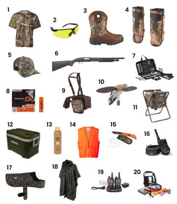 Dove hunting boots top