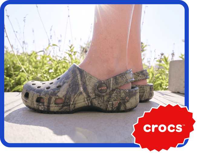 Explore Crocs shoes for young men.
